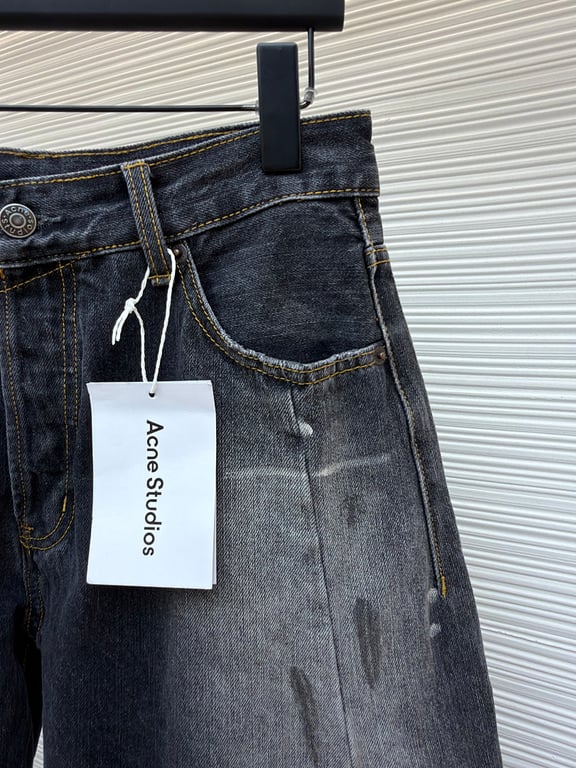 Acne Studios 6B802-60L Distressed Jeans - 8