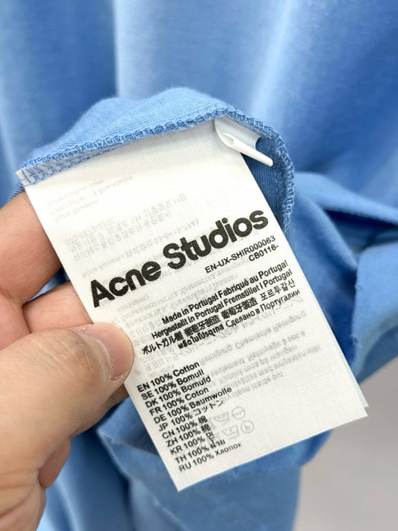 Acne Studios Stockholm 1996 Longsleeve Blue - 3