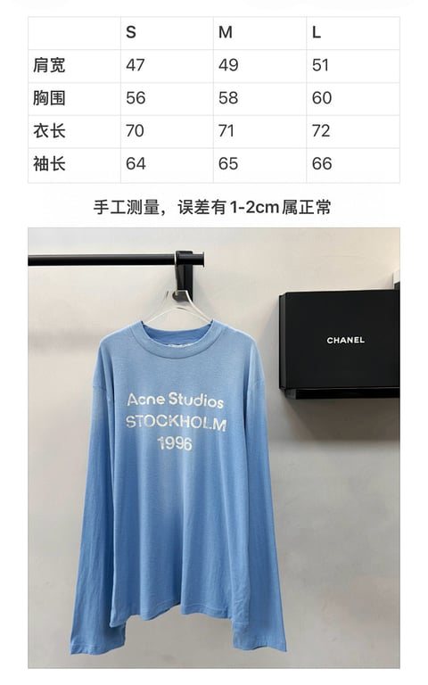 Acne Studios Stockholm 1996 Longsleeve Blue - 5