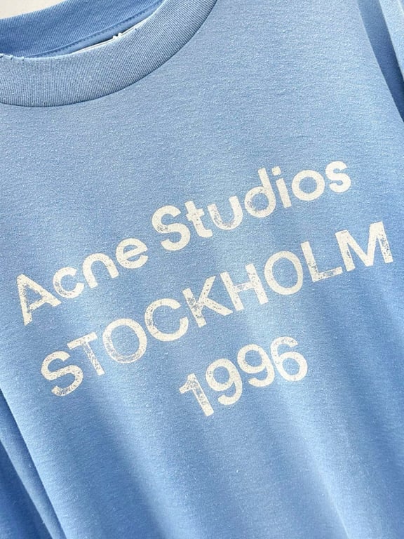Acne Studios Stockholm 1996 Longsleeve Blue - 6