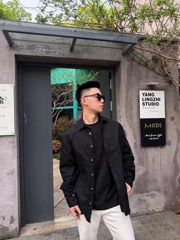 Acne Studios Stockholm 1996 Black Shirt - 22