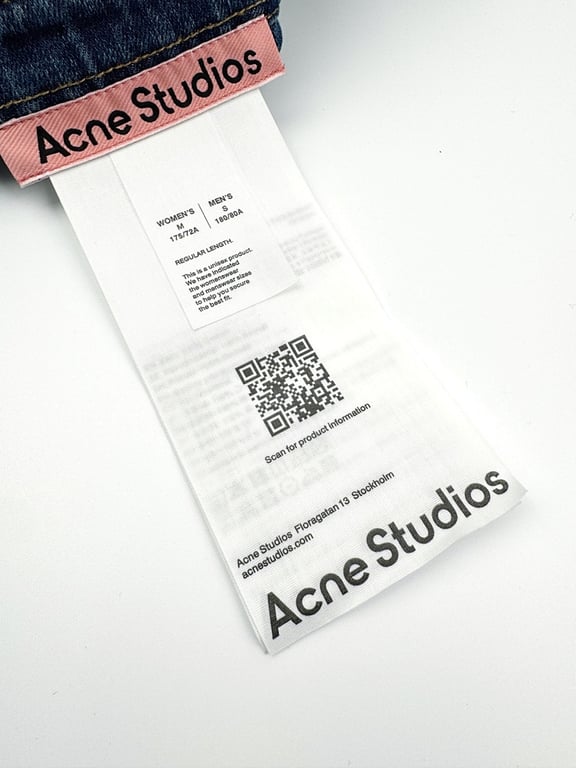 Acne Studios 6B801-60L Denim Shirt - 4