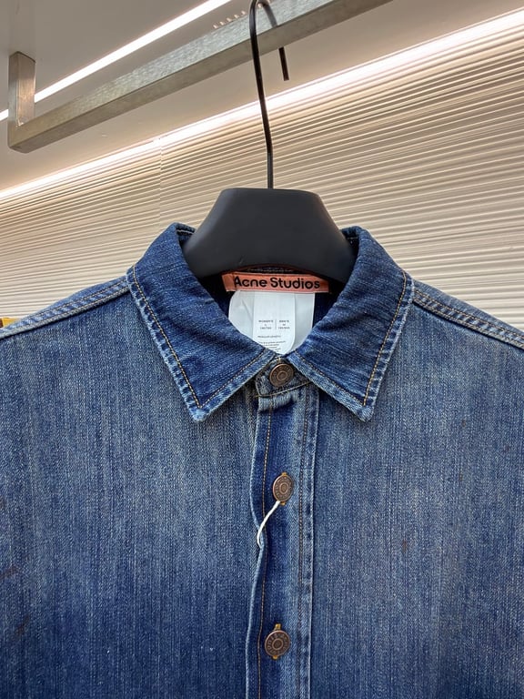 Acne Studios 6B801-60L Denim Shirt - 7