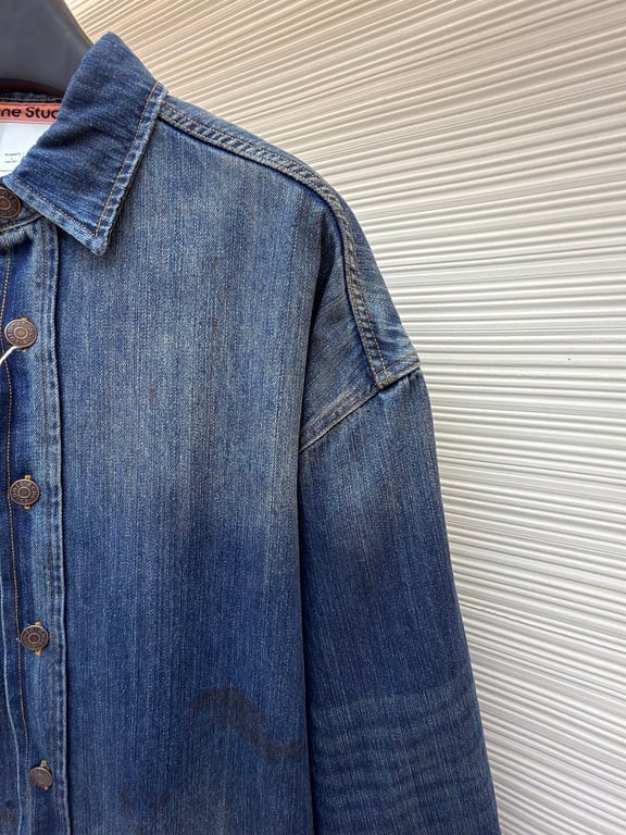 Acne Studios 6B801-60L Denim Shirt - 8