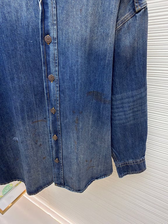 Acne Studios 6B801-60L Denim Shirt - 9