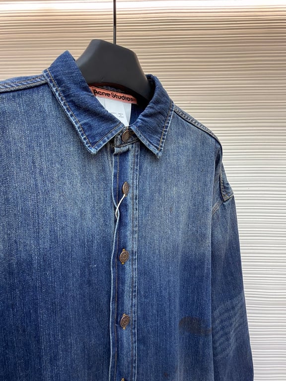 Acne Studios 6B801-60L Denim Shirt - 10