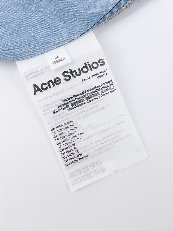 Acne Studios Stockholm 1996 Denim Shirt - 15