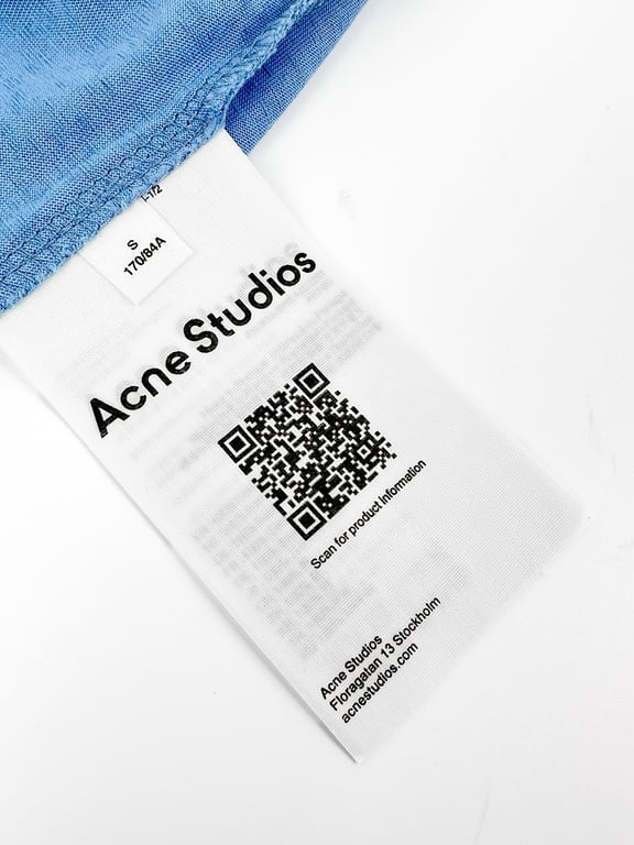 Acne Studios Stockholm 1996 T-Shirt Blue - 12
