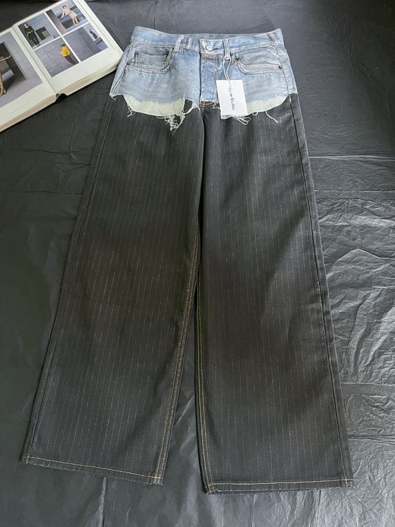 Acne Studios Hybrid Pinstripe Jeans 6C962-60L - 6