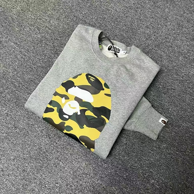 BAPE By Bathing Ape Camo Head Sweatshirt - 16