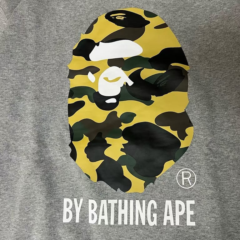 BAPE By Bathing Ape Camo Head Sweatshirt - 18