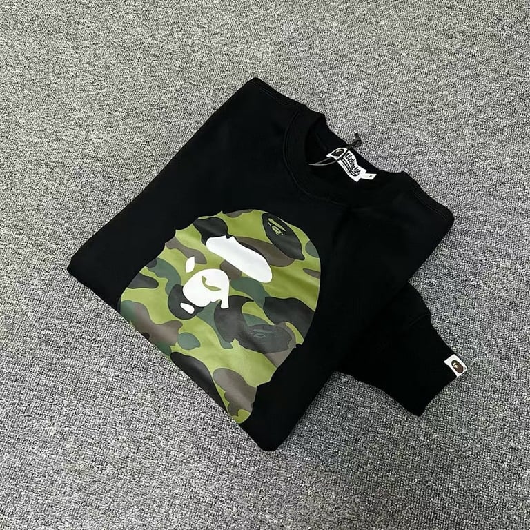 BAPE By Bathing Ape Camo Head Sweatshirt - 5