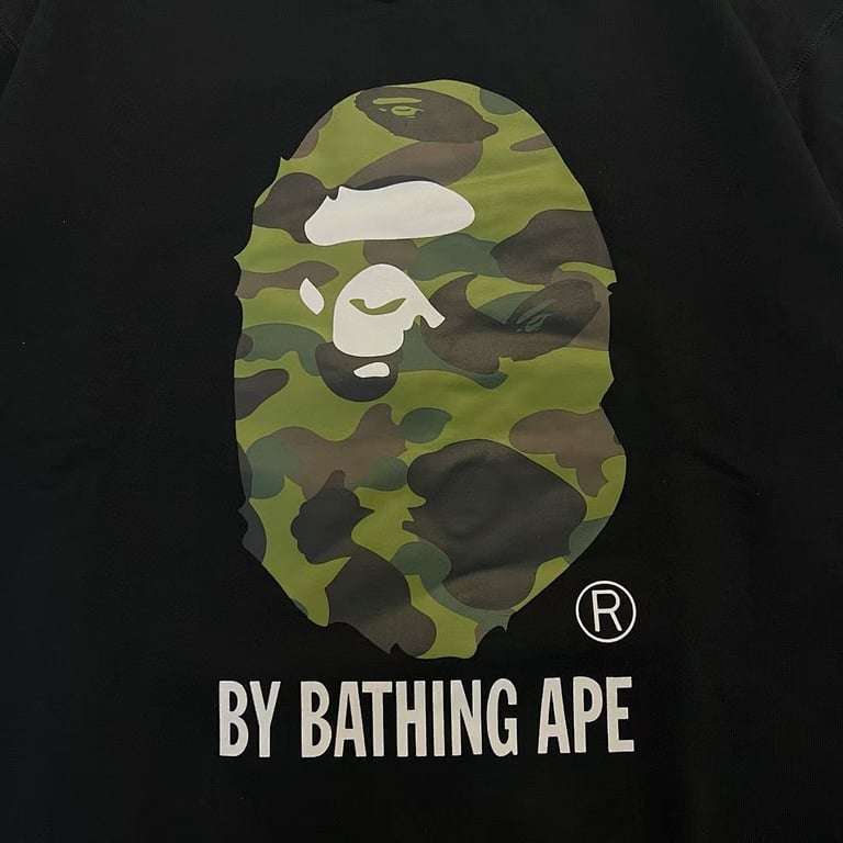 BAPE By Bathing Ape Camo Head Sweatshirt - 7