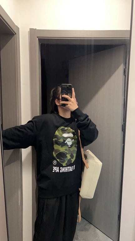 BAPE By Bathing Ape Camo Head Sweatshirt - 10