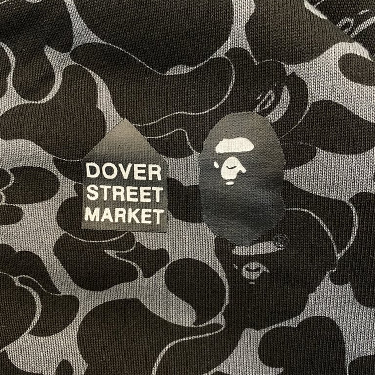 BAPE Shark Full Zip Hoodie Black Camo - 12