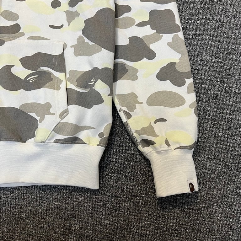 BAPE Shark Full Zip Hoodie Split Camo - 7