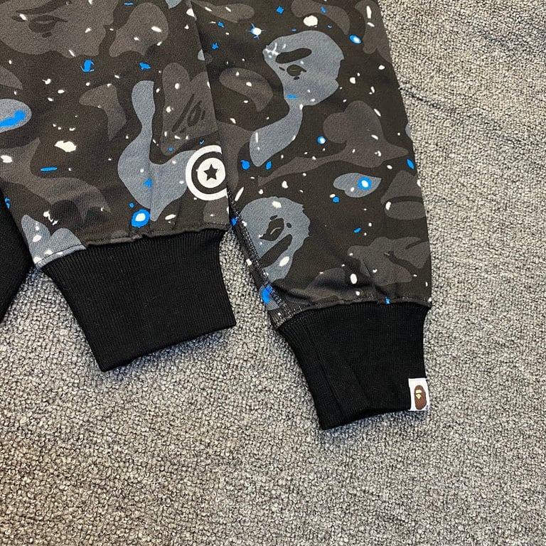 BAPE Shark Full Zip Hoodie Camo White - 21