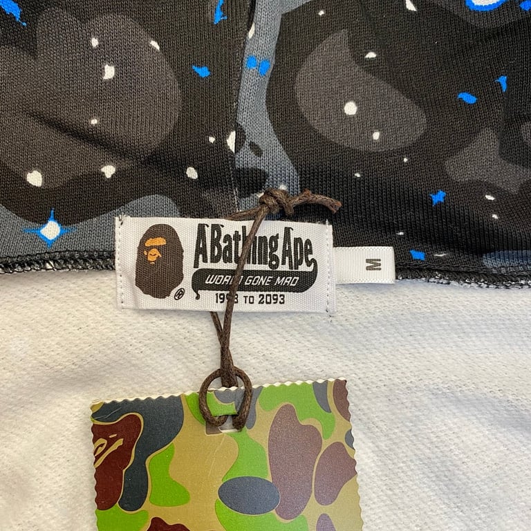 BAPE Shark Full Zip Hoodie Camo White - 22