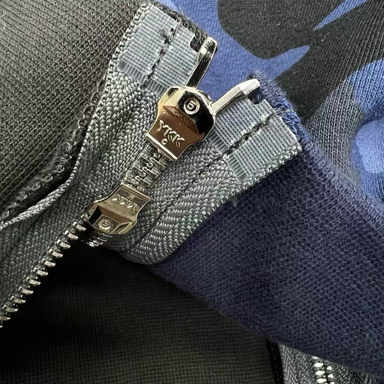 BAPE Shark Full Zip Split Camo Hoodie - 8