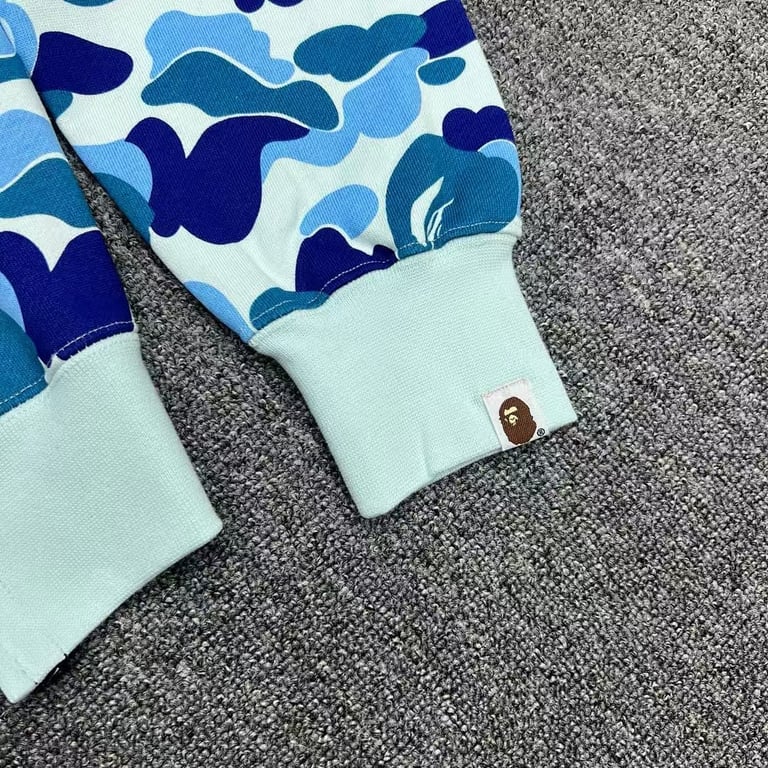 BAPE Double Hood Shark Full Zip Hoodie - 14