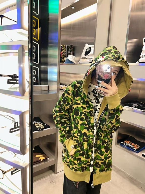BAPE Double Hood Shark Full Zip Hoodie - 22