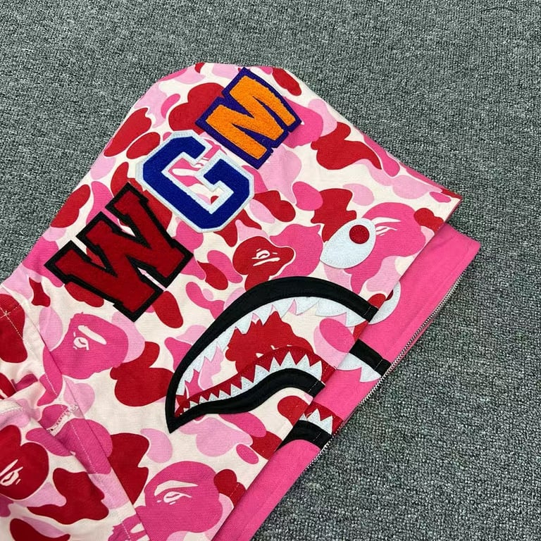 BAPE Double Hood Shark Full Zip Hoodie - 29