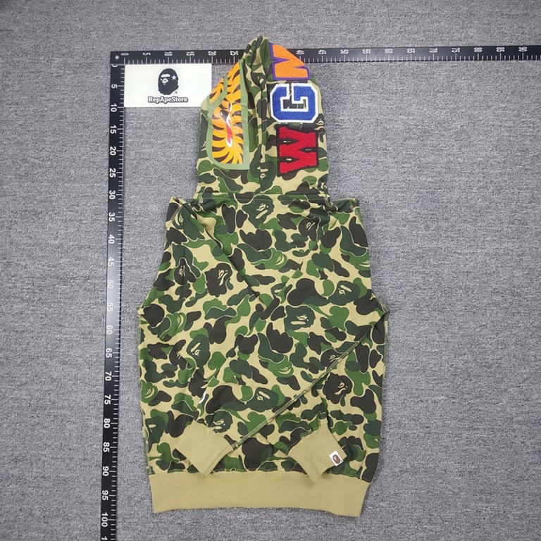 BAPE Double Hood Shark Full Zip Hoodie - 33