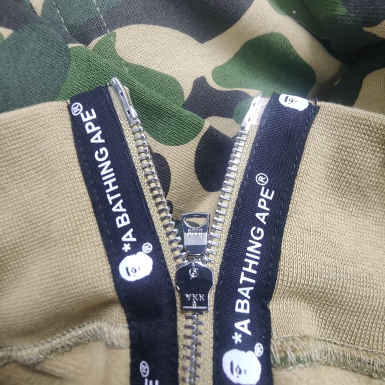 BAPE Double Hood Shark Full Zip Hoodie - 40