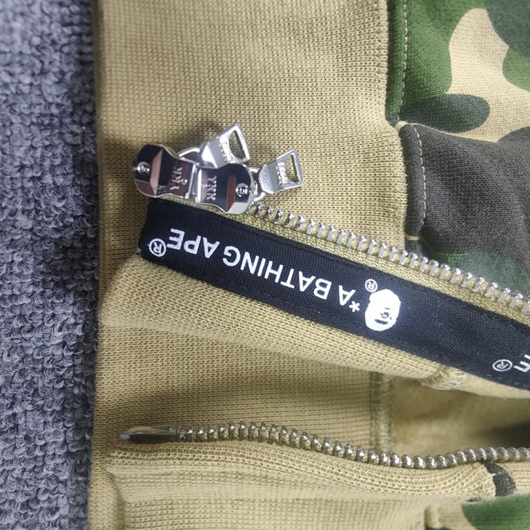 BAPE Double Hood Shark Full Zip Hoodie - 42