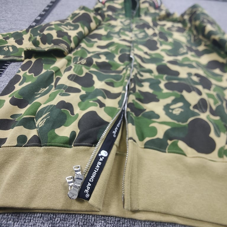 BAPE Double Hood Shark Full Zip Hoodie - 43