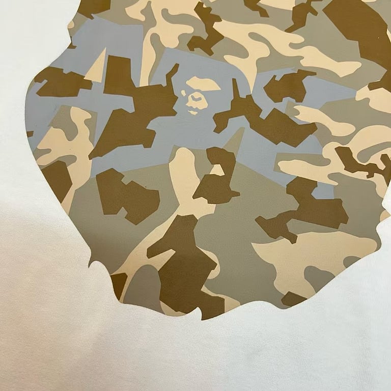 BAPE Big Ape Head Camo Tee - 13