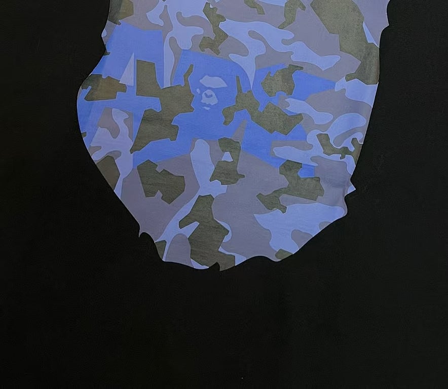BAPE Big Ape Head Camo Tee - 17