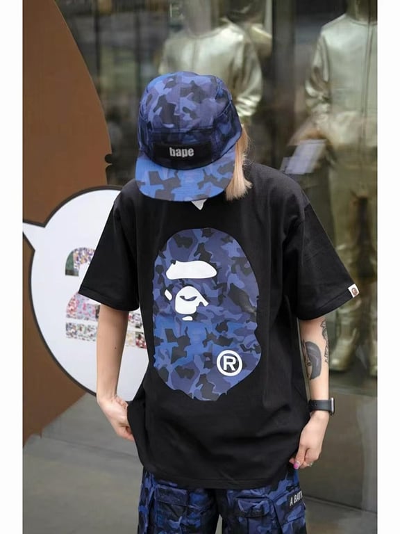 BAPE Big Ape Head Camo Tee - 23