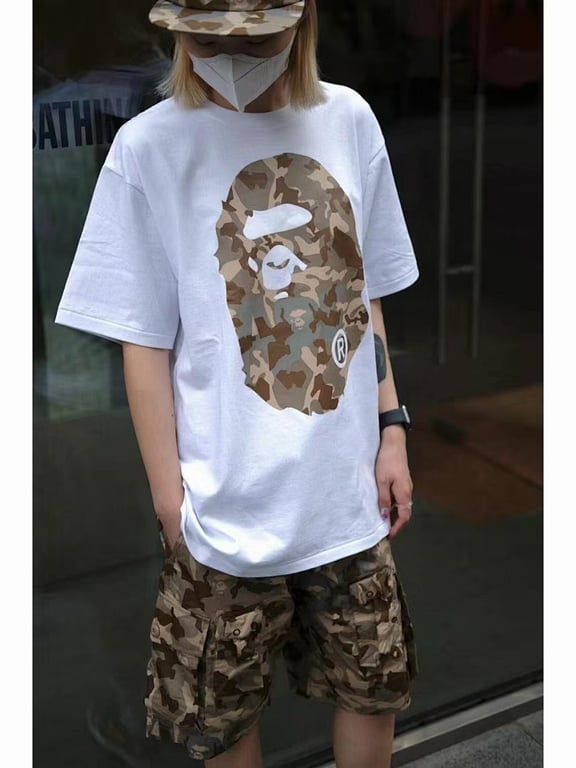 BAPE Big Ape Head Camo Tee - 24