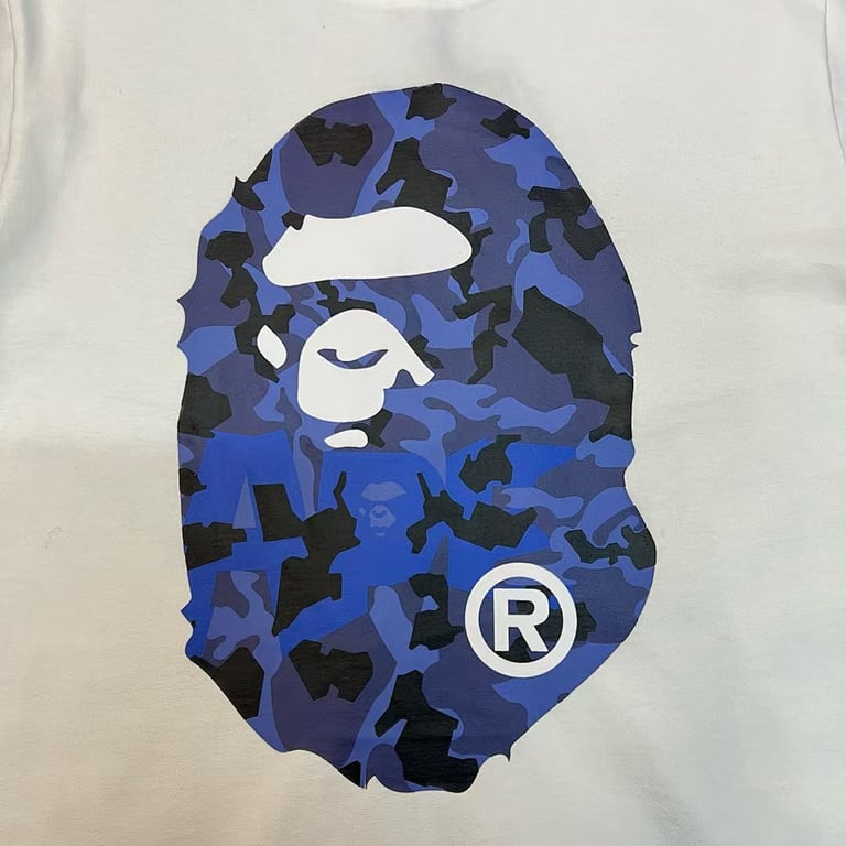 BAPE Big Ape Head Camo Tee - 10