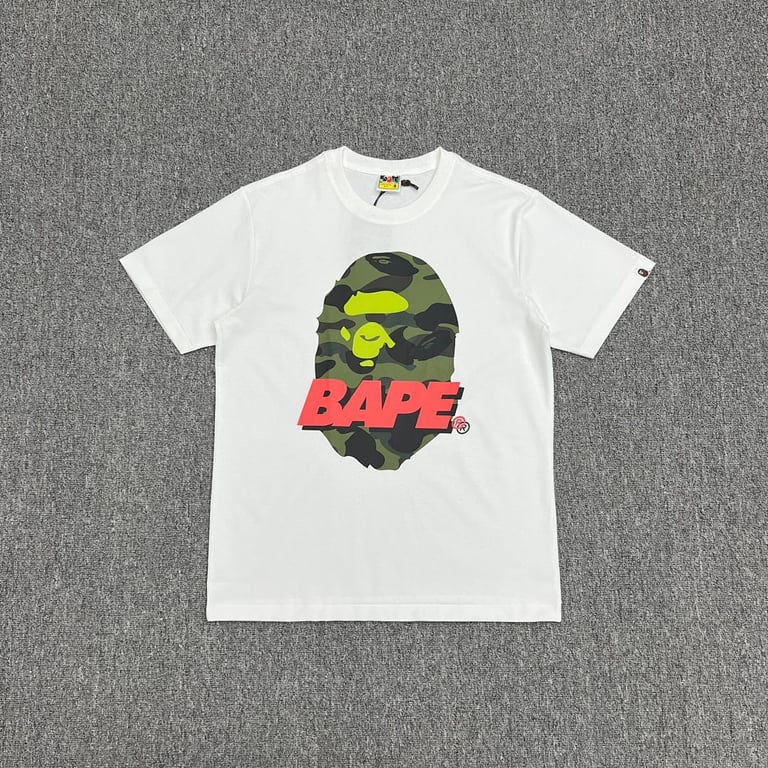 BAPE Camo Ape Head Graphic Tee - 2