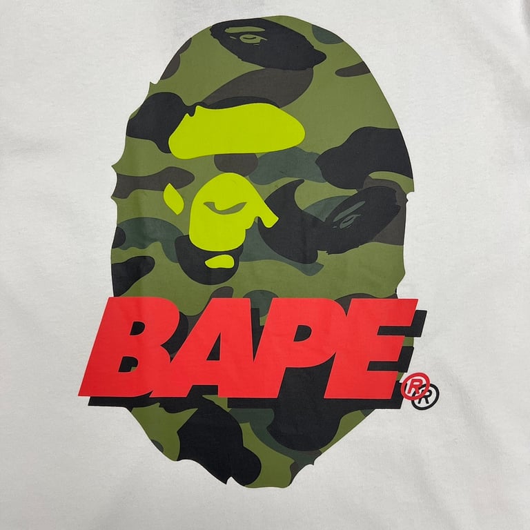 BAPE Camo Ape Head Graphic Tee - 6