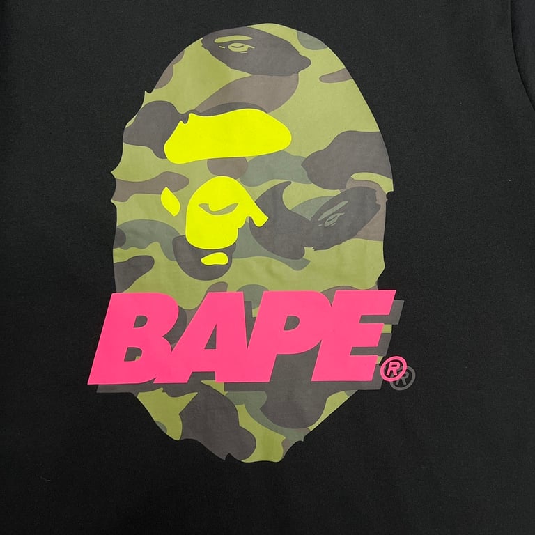 BAPE Camo Ape Head Graphic Tee - 10