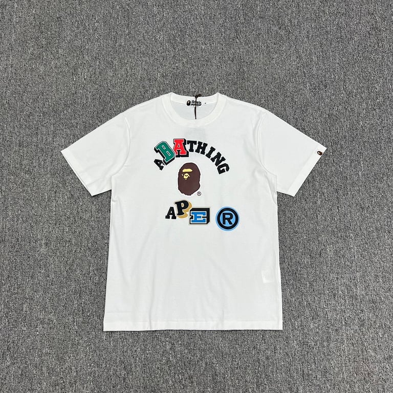 BAPE Graphic Logo Tee - 8