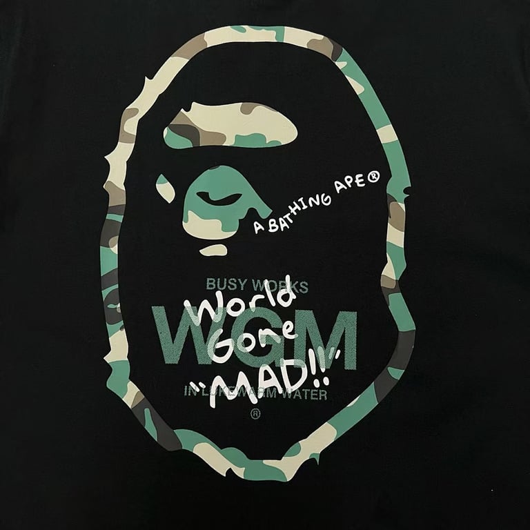 BAPE World Gone Mad Graphic Tee - 12