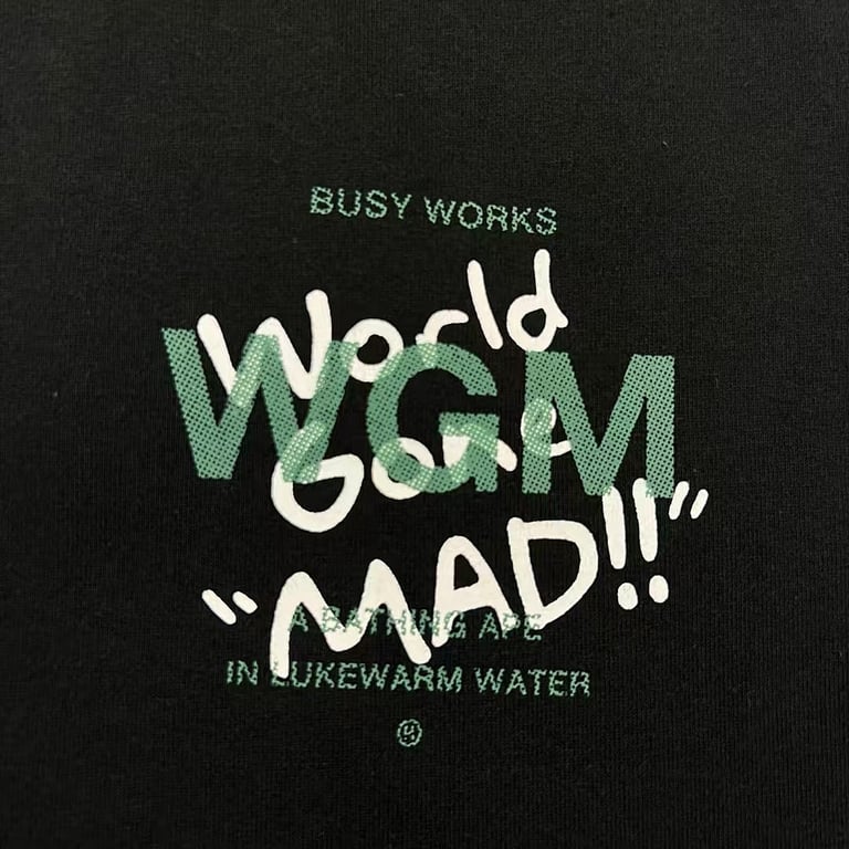 BAPE World Gone Mad Graphic Tee - 14