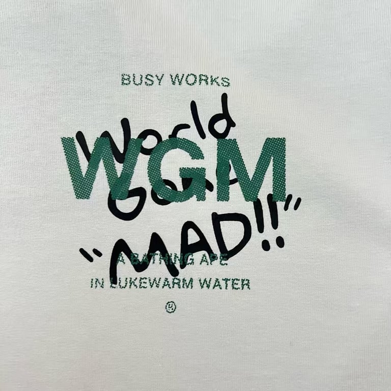 BAPE World Gone Mad Graphic Tee - 6