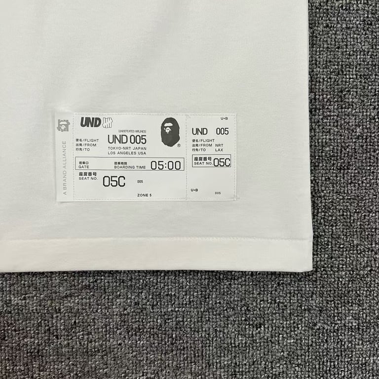 BAPE x Undefeated Graphic Tee - 7