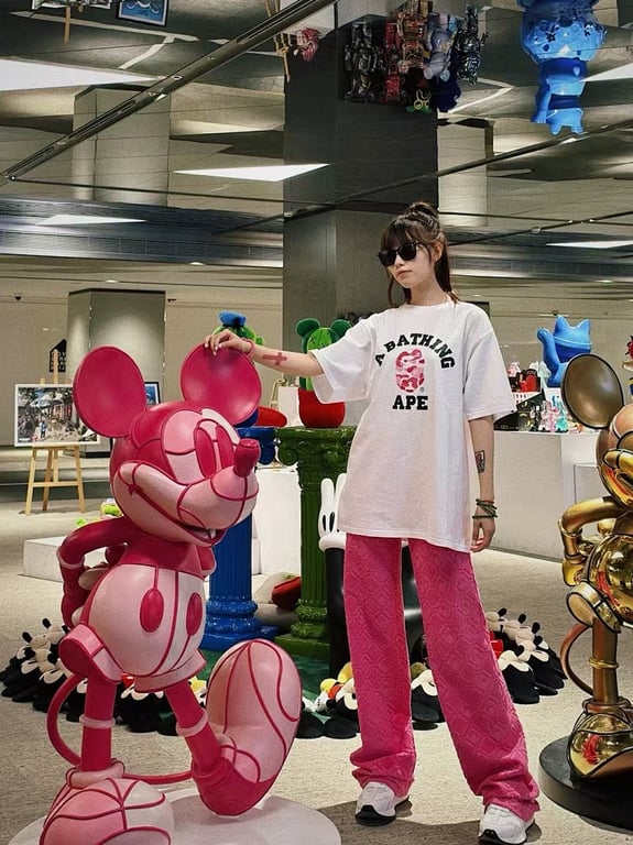 BAPE College Logo Camo Tee - 2