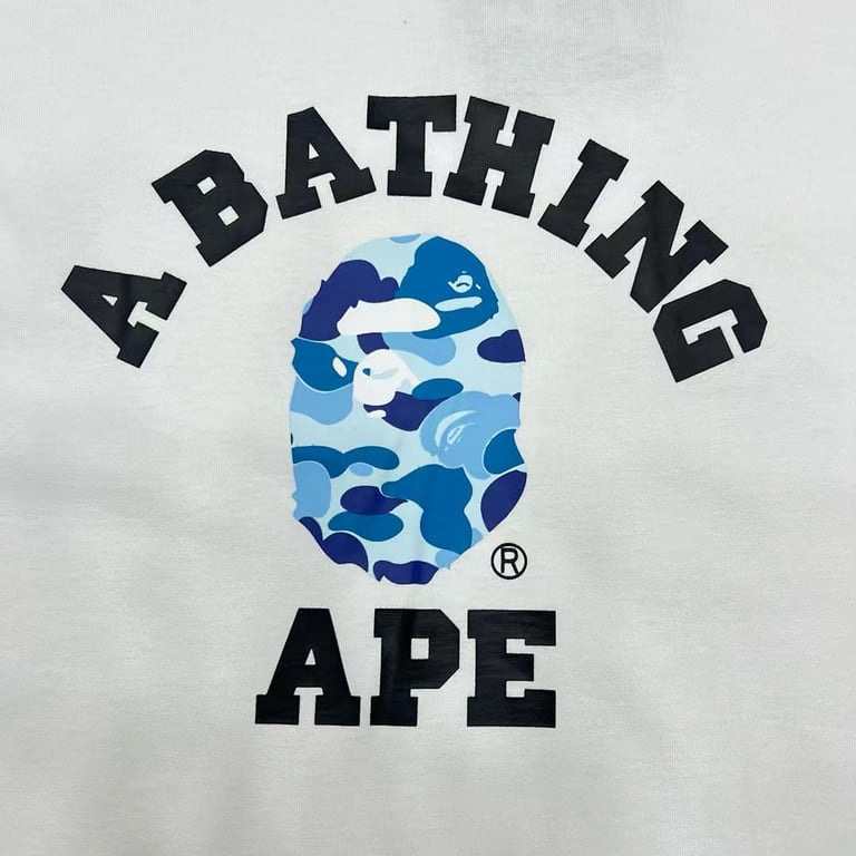 BAPE College Logo Camo Tee - 11