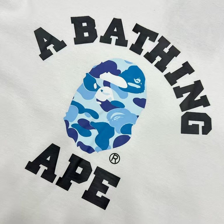 BAPE College Logo Camo Tee - 12