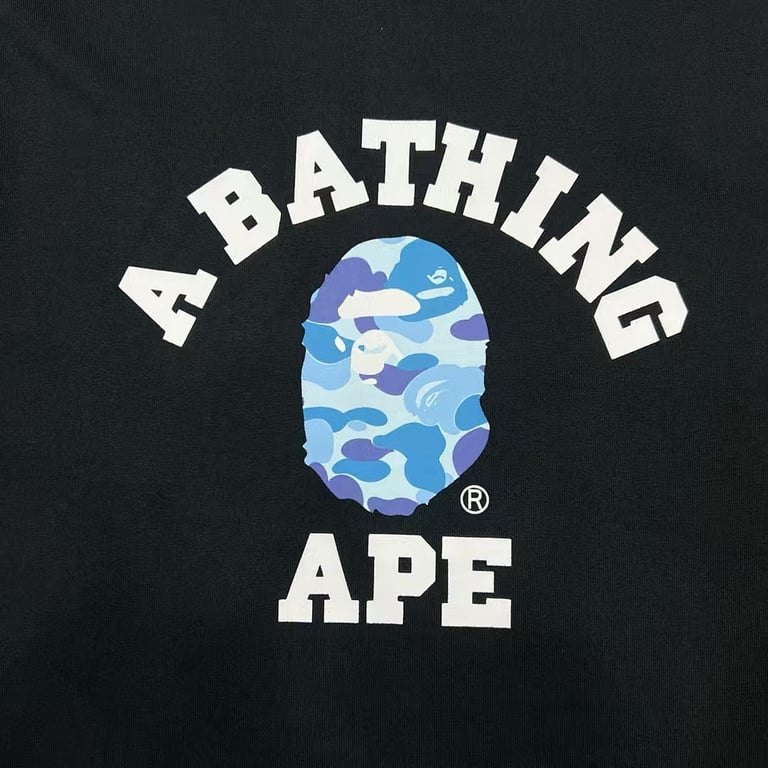 BAPE College Logo Camo Tee - 19