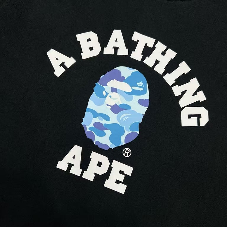 BAPE College Logo Camo Tee - 20