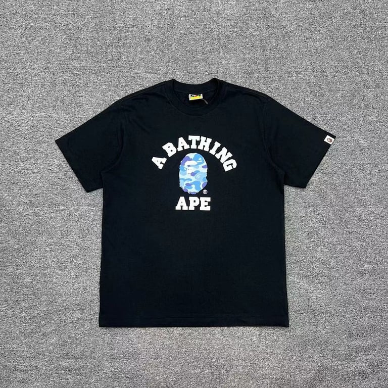 BAPE College Logo Camo Tee - 7