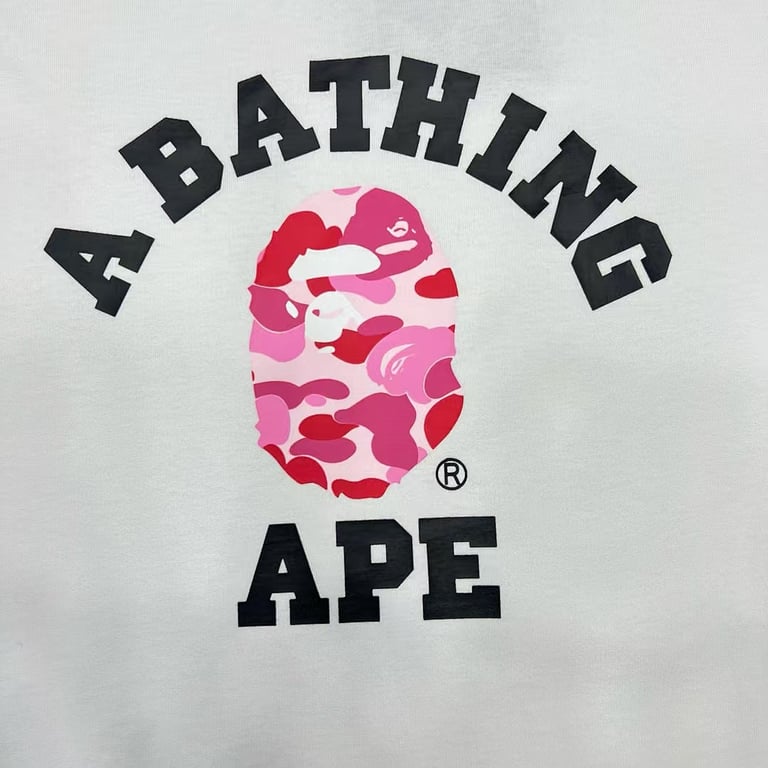 BAPE College Logo Camo Tee - 9
